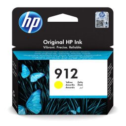 HP 912 Original Ink Cartridge 3YL79AE Yellow