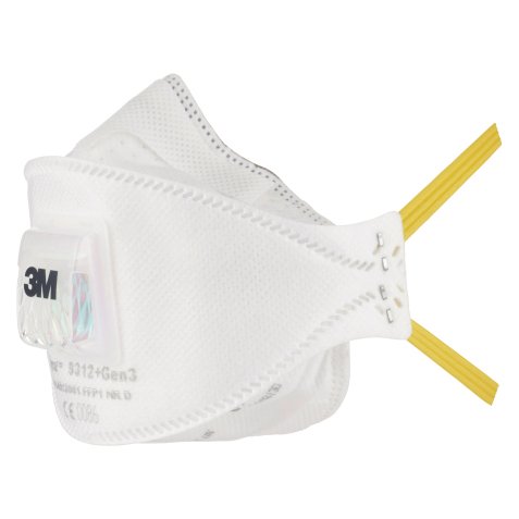 Respiratore FFP1 con valvola 3M™ Aura™ 9312+Gen3, 10 unità