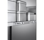 Portaetichette Durable C-Profile 1710, 20 x 4 cm, 5 unità