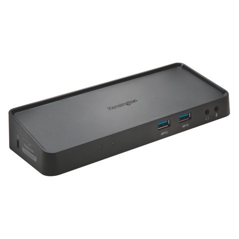 Kensington SD3600 Horizontal Universal Docking Station USB 3.0 K33991WW USB 2.0/3.0, HDMI, VGA/DVI, Display & Audio Ports, Ethernet Black