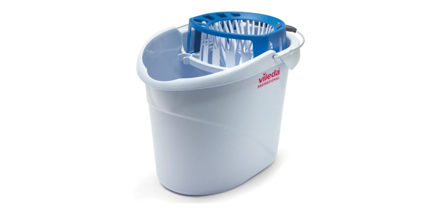 Secchio con strizzatore Vileda Grigio, azzurro