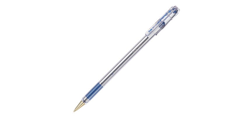 Pentel® Superb medium point ballpoint pen black 12bx