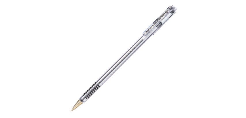 Pentel® Superb medium point ballpoint pen black 12bx