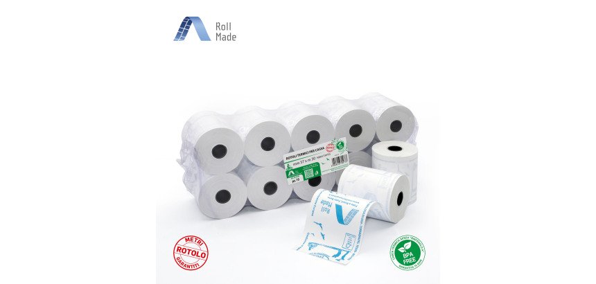 Rotolo termico POS 2 CONSECUTIVE COPIES 30 m 10 unità