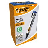 BIC Marking 2000 Permanent Marker Medium Bullet 2 mm Blue Pack of 12