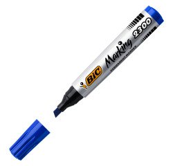 Marcatori permanenti BIC Marking 2300 punta quadra 12 pz
