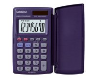 Calcolatrice tascabile Casio HS-8VER 8 cifre blu