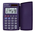 Calcolatrice tascabile Casio HS-8VER 8 cifre blu