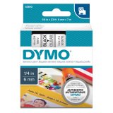 DYMO Thermal Label S0720770 on Transparent 6 mm x 7 m