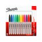 Sharpie Permanent Marker 1 mm Assorted 12 Pieces