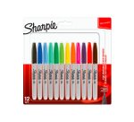 Marcatore Sharpie Sharpie conica 1.0 mm assortiti 12 unità