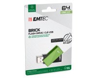 Chiavetta USB EMTEC C350 64 gb verde