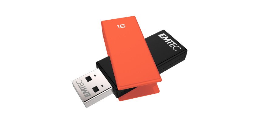 Chiavetta USB EMTEC C350 16 gb Arancione