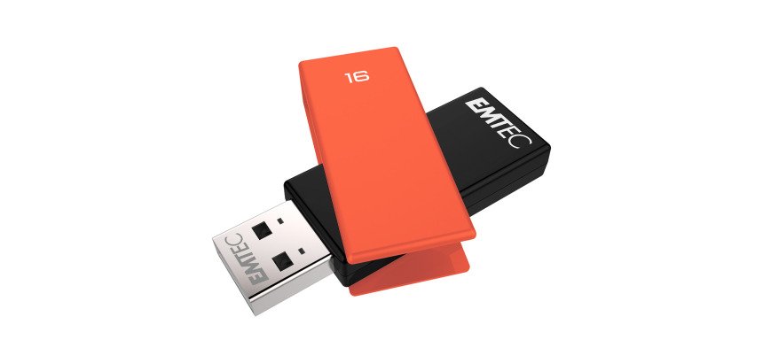 Chiavetta USB EMTEC C350 16 gb Arancione