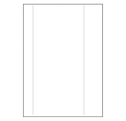 Carta uso bollo Sa.ba.cart Senza righe A4 80 g/m² bianco 500 fogli