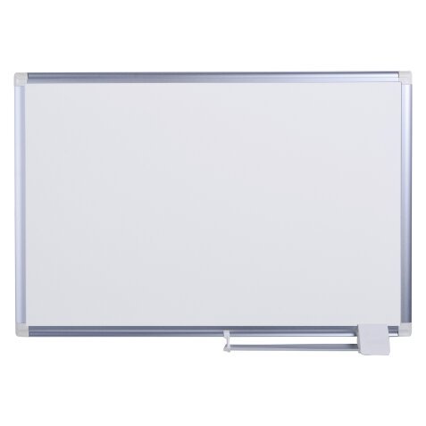 Bi-Office Wall Mountable Magnetic Whiteboard Lacquered Steel Maya 90 x 60 cm