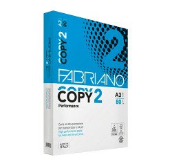Carta Fabriano Copy 2 A3 80 g/m² 5 risme da 500 fogli