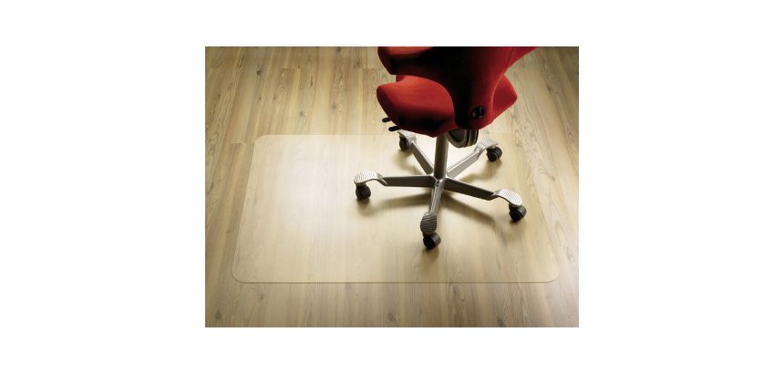 Tappeto Paperflow Rattan trasparente 900 x 1.200 mm