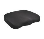 KENSINGTON Cuscino da seduta ergonomico in Memory Foam, Nero