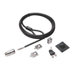 Kensington 2.0 Desktop and Peripherals Locking Kit With T-Bar Anchor K64424WW For Standard Security Slots