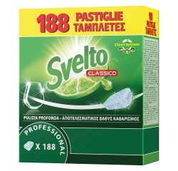 Detergente per lavastoviglie in pastiglie Svelto Professionale 188 unità
