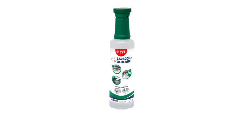 Soluzione salina sterile per lavaggio oculare, 500 ml