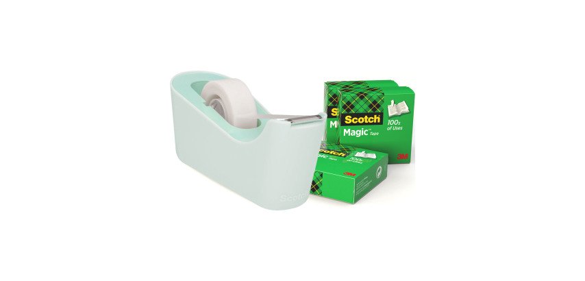 Dispenser con nastri adesivi 3M C-18 menta