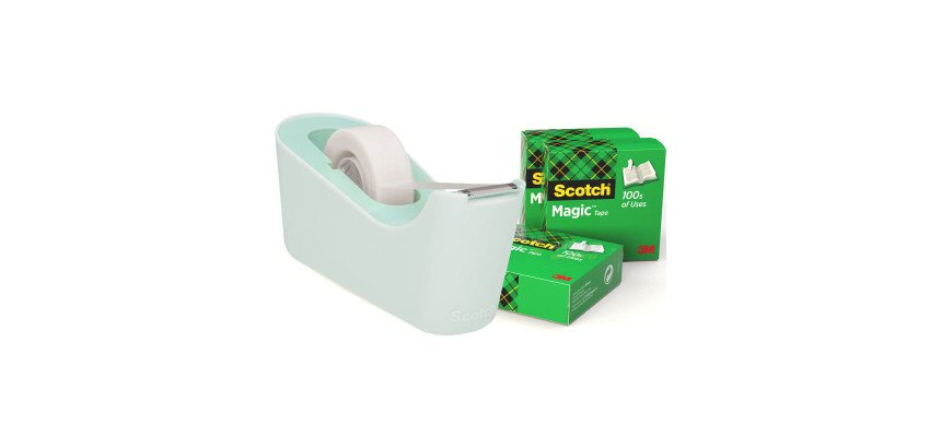 Dispenser con nastri adesivi 3M C-18 menta