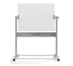 Lavagna bianca mobile Nobo Classic in vetro bianco brillante 120 x 90 cm