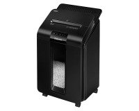 Distruggidocumenti Fellowes Automax 100M, taglio a microframmento, 100 fogli, nero