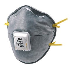Respiratore FFP1 con valvola 3M™ 9914, 10 unità