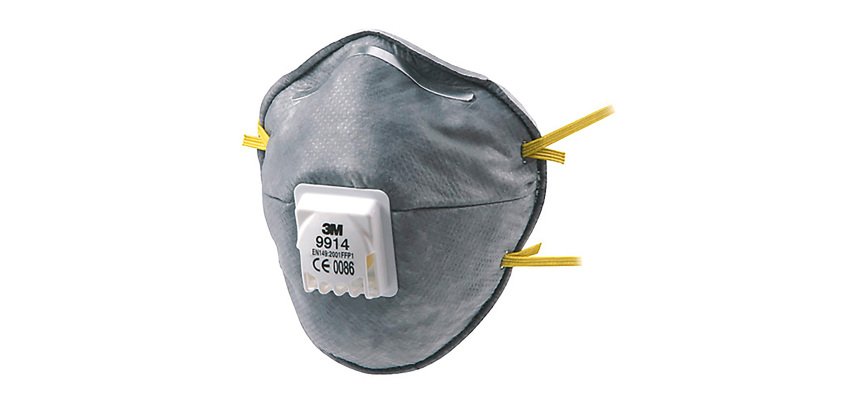 Respiratore FFP1 con valvola 3M™ 9914, 10 unità