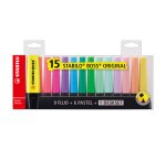 Evidenziatori STABILO Boss Original Deskset 15 unità