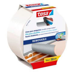 Nastro biadesivo tesa Removibile Extra Strong 10.000 mm bianco