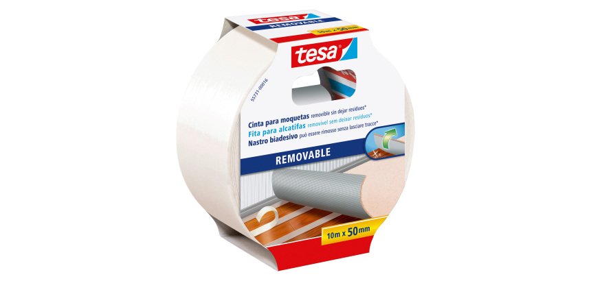 Nastro biadesivo tesa Removibile Extra Strong 10.000 mm bianco