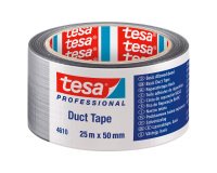 Nastro telato tesa Basic 50 mm x 25 m grigio