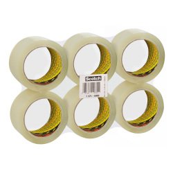 Scotch Packaging Tape 371 50mm x 66m Transparent