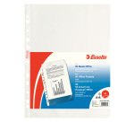 Buste a perforazione Universale Esselte Office 21 x 29,7 cm trasparente polipropilene finitura liscia lucida spessore medio 50 unità