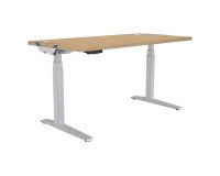 Scrivania ad altezza regolabile Fellowes Levado Acero 800 x 1.800 mm