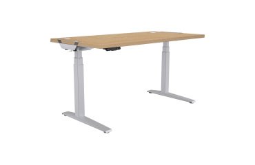 Scrivania ad altezza regolabile Fellowes Levado Acero 800 x 1.800 mm