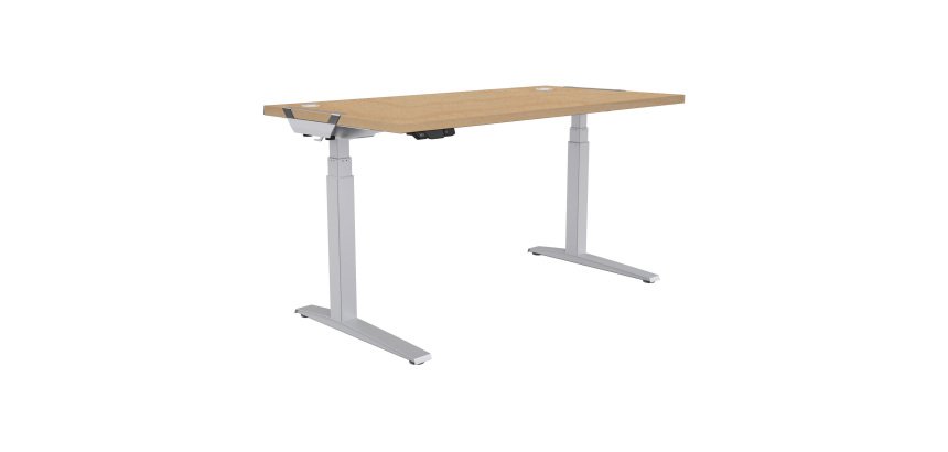 Scrivania ad altezza regolabile Fellowes Levado l 140 x p 80