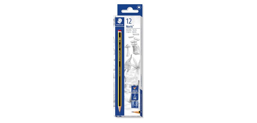 Staedtler Pencil Noris 120 HB 12 Pieces