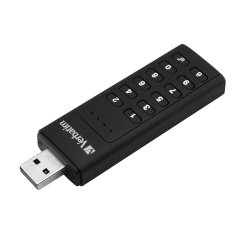 En_keypad secure usb drive 64gb usb verbati