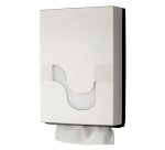 Dispenser per asciugamani piegati a M, W, Z, Celtex Megamini bianco