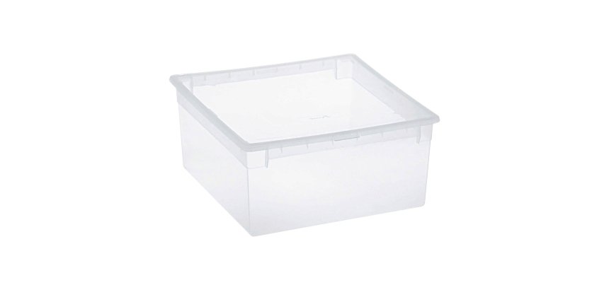 Scatola multiuso Terry Store-Age Light Box L trasparente polipropilene 23 litri