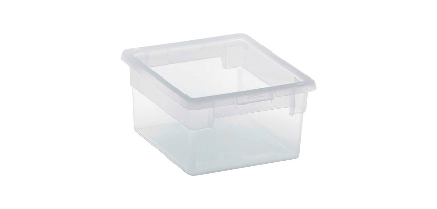 Scatola multiuso Terry Store-Age Light Box S/2 trasparente polipropilene 2,5 litri