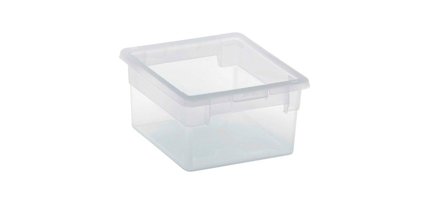 Scatola multiuso Terry Store-Age Light Box S/2 trasparente polipropilene 2,5 litri