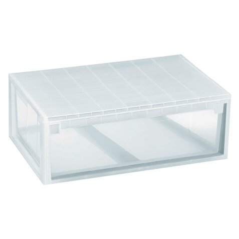 Cassetto multiuso Terry Store-Age Light Drawer XL trasparente polipropilene 59,6 x 39 x 21,3 cm