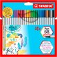 Pennarelli STABILO Pen 68 brush assortiti 24 unità