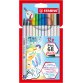 Pennarelli STABILO Pen 68 brush assortiti 12 unità